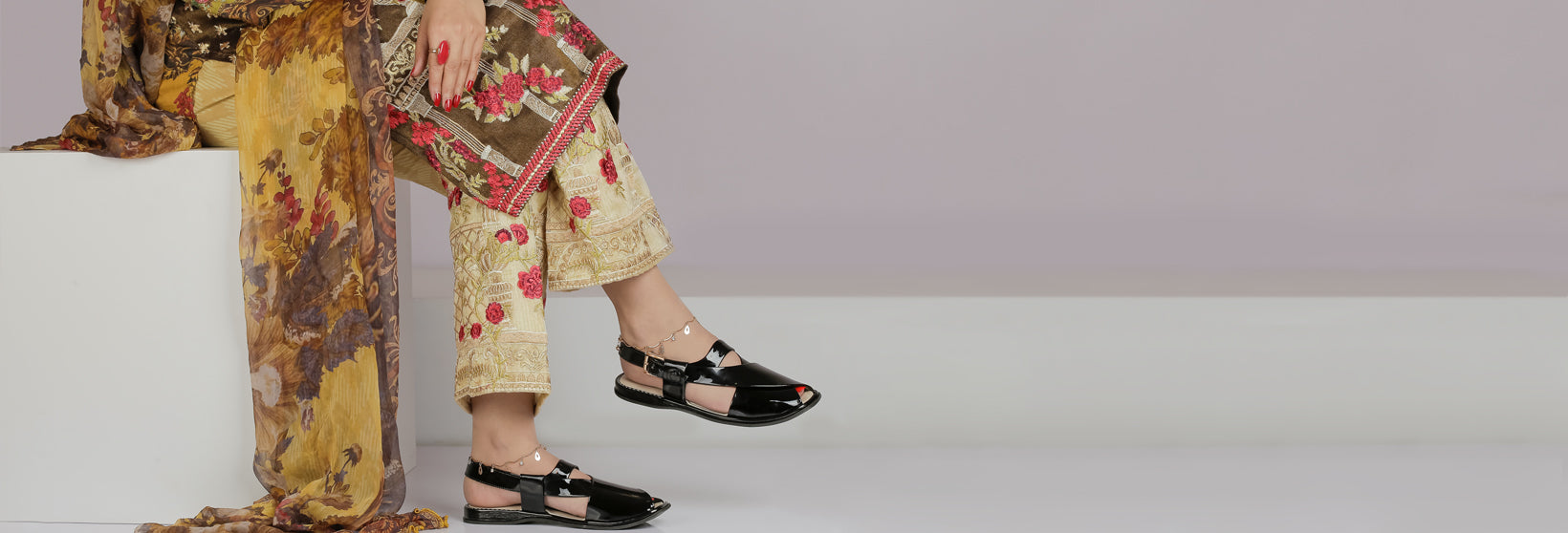 Bera Pakistan first ever brand to introduce Peshawari Chappals for women.